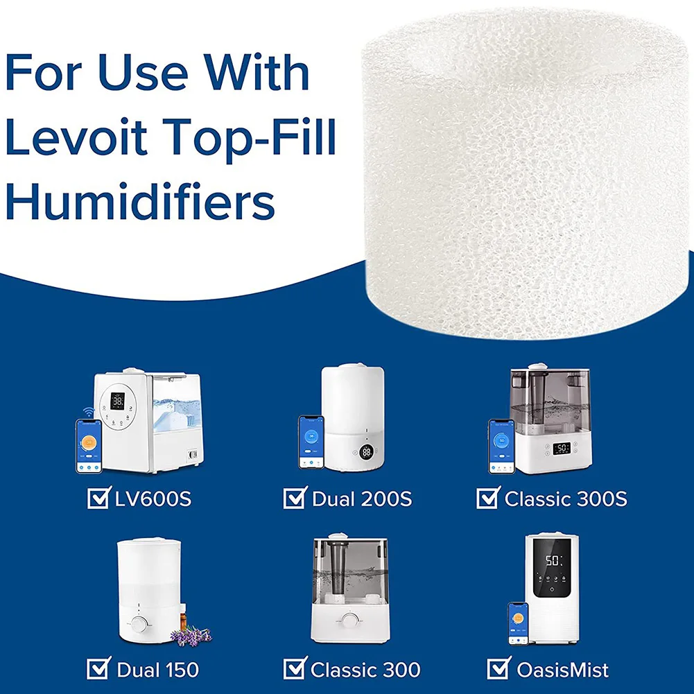 Humidifier Filter Sponge Filter Dry Weather LEVOIT LV600S 10pcs Filter Classic300(S) Fabric Type Dual200S None
Humidifier Filter Sponge Filter Dry Weather LEVOIT LV600S 10pcs Filter Classic300(S) Fabric Type Dual200S None