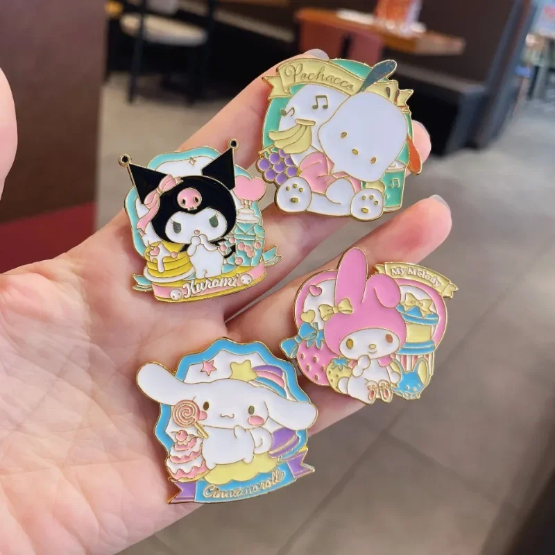 Sanrio Enamel Pins Anime Figure Hello Kitty Kuromi Melody Cinnamoroll Cartoon Brooches Fashion Accessories Kid Toy Birthday Gift
Sanrio Enamel Pins Anime Figure Hello Kitty Kuromi Melody Cinnamoroll Cartoon Brooches Fashion Accessories Kid Toy Birthday Gift