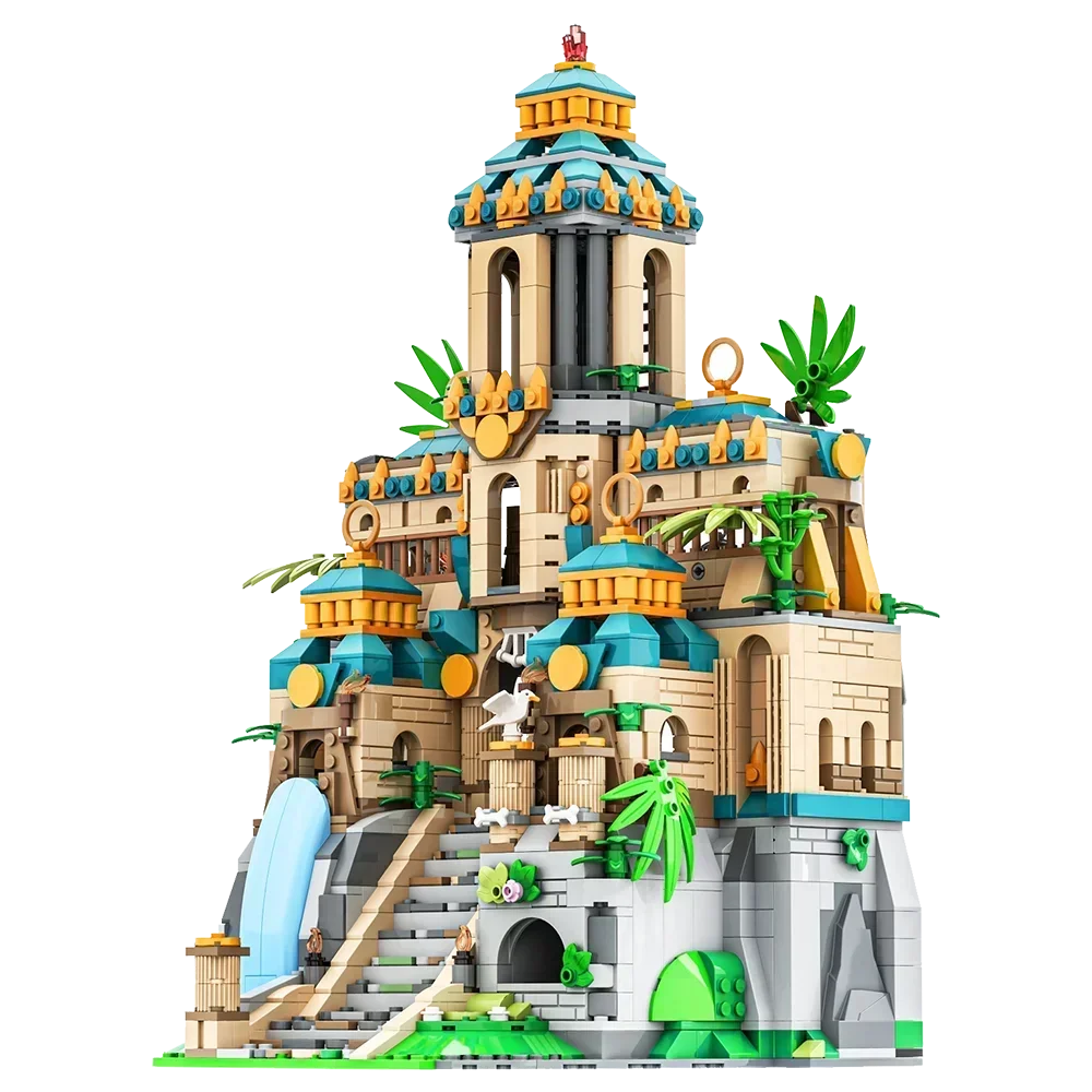 Gobricks MOC The Lost Temple Medieval Castle Bricks Model Famous Street View The Lost Temple Building Blocks Toys For Gift
Gobricks MOC The Lost Temple Medieval Castle Bricks Model Famous Street View The Lost Temple Building Blocks Toys For Gift