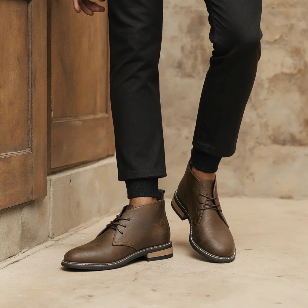 أحذية رجالية جلدية ماركة 2026 مريحة وعصرية وفاخرة أحذية رجالية جلدية ماركة 2026 مريحة وعصرية وفاخرة