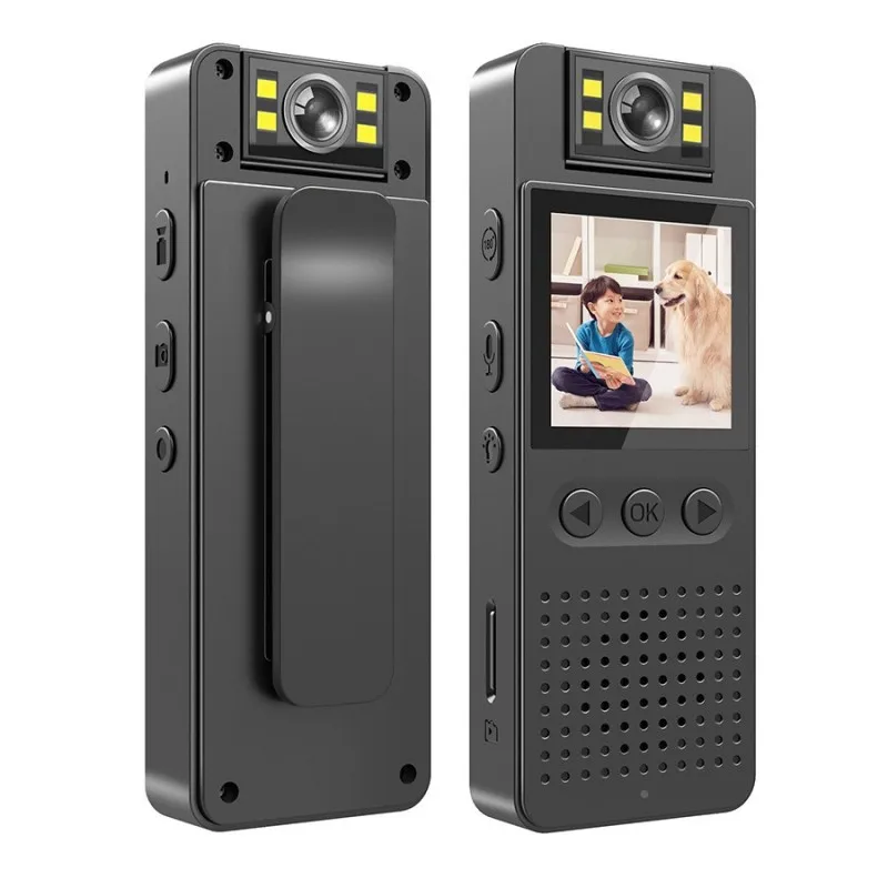 Lens Turning Mini HD Body Camera 1080P Sports Camera WiFi Hotspot 1.4-inch Display Night Vision Infrared Recorder Video Camera
Lens Turning Mini HD Body Camera 1080P Sports Camera WiFi Hotspot 1.4-inch Display Night Vision Infrared Recorder Video Camera