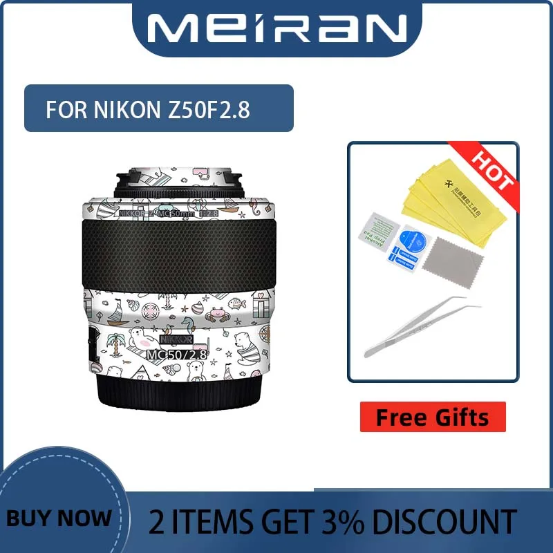 Для Nikon Z 50 мм f/2,8 50 мм F2.8 50 мм F2.8 50f. 8 наклейка на объектив камеры с защитой от царапин защитная пленка для объектива камеры
Для Nikon Z 50 мм f/2,8 50 мм F2.8 50 мм F2.8 50f. 8 наклейка на объектив камеры с защитой от царапин защитная пленка для объектива камеры