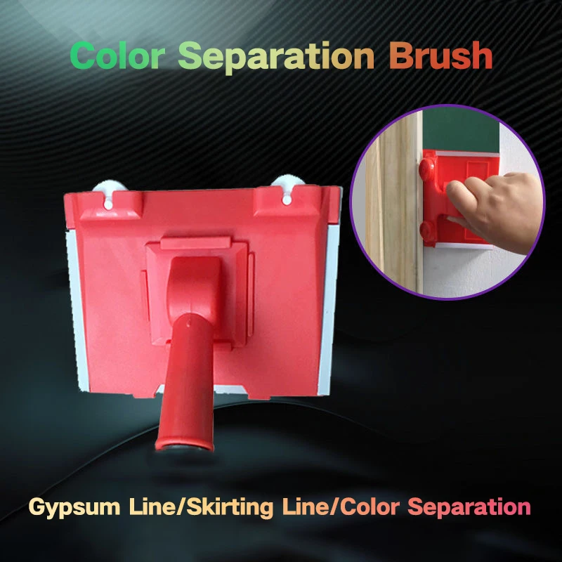 

Corner Paint Roller Brush Multifunctional Wall Ceiling Painting Tool Color separation Paint Brush Paint Edger Tools Pro