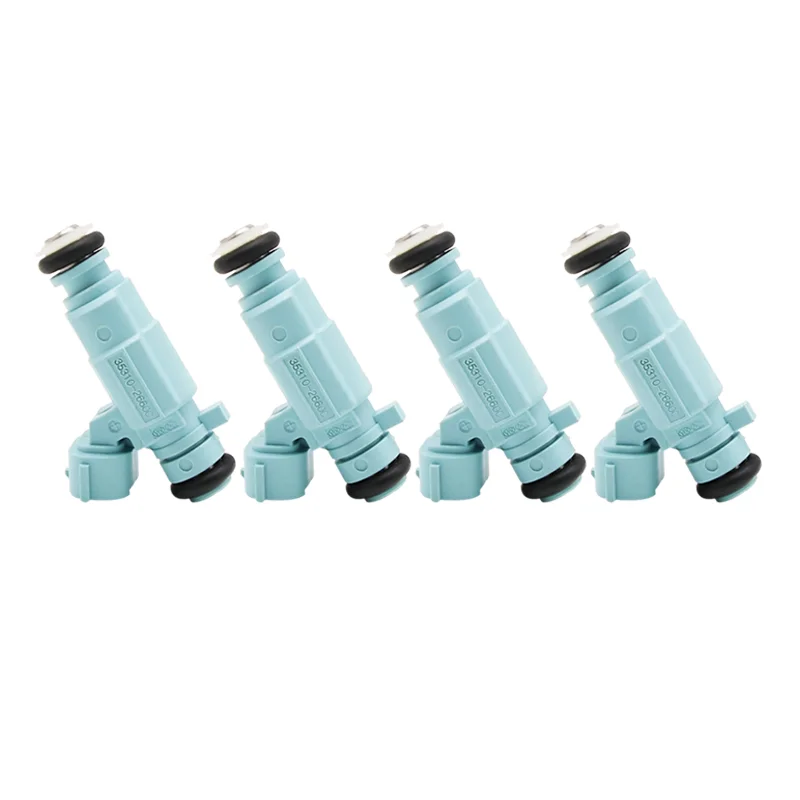 

4PCS 35310-26600 Fuel Injector Nozzle For Hyundai Elantra 2011 14/16 IX25 Kia Rio Solaris Venga 10 35310 26600 3531026600