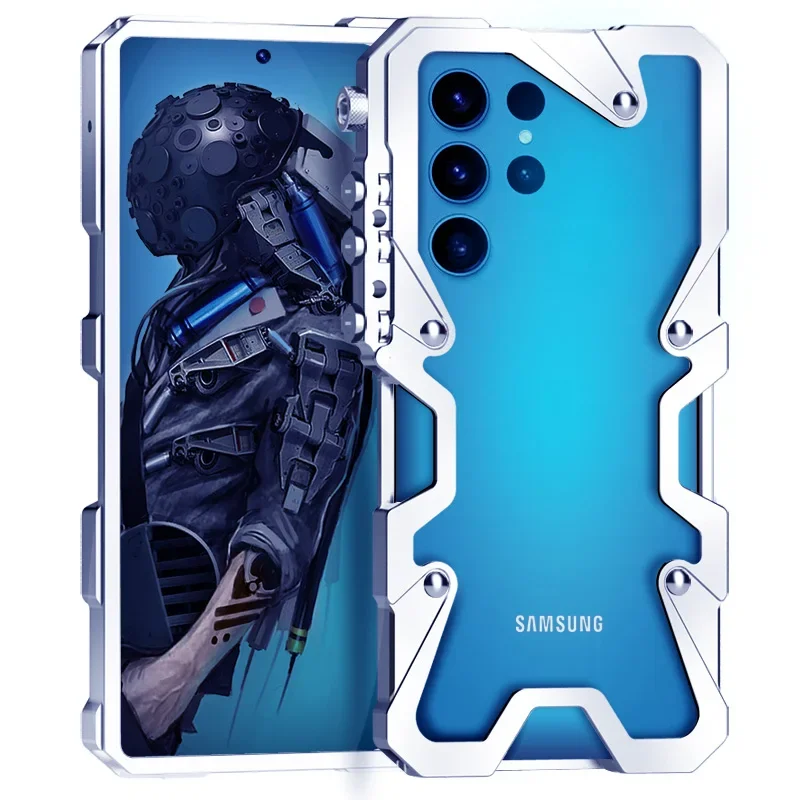 Металлический алюминиевый противоударный чехол-бампер для Samsung Galaxy S24 S22 S23 Note 20, ультраалюминиевые чехлы, чехол-бампер
Металлический алюминиевый противоударный чехол-бампер для Samsung Galaxy S24 S22 S23 Note 20, ультраалюминиевые чехлы, чехол-бампер