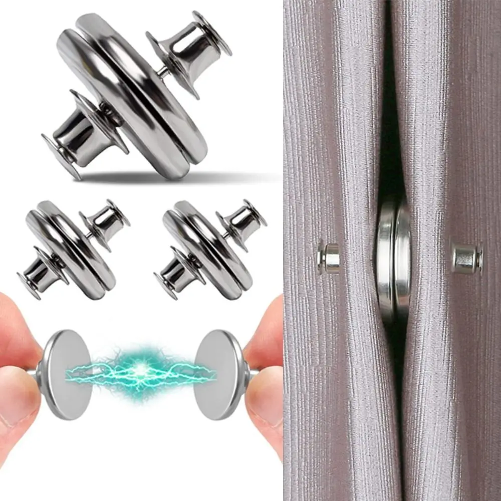 Decorative Invisible Light Leakage Prevention Lightproof Button Buckle Curtain Clip Home Decor Accessories Curtain Button
Decorative Invisible Light Leakage Prevention Lightproof Button Buckle Curtain Clip Home Decor Accessories Curtain Button