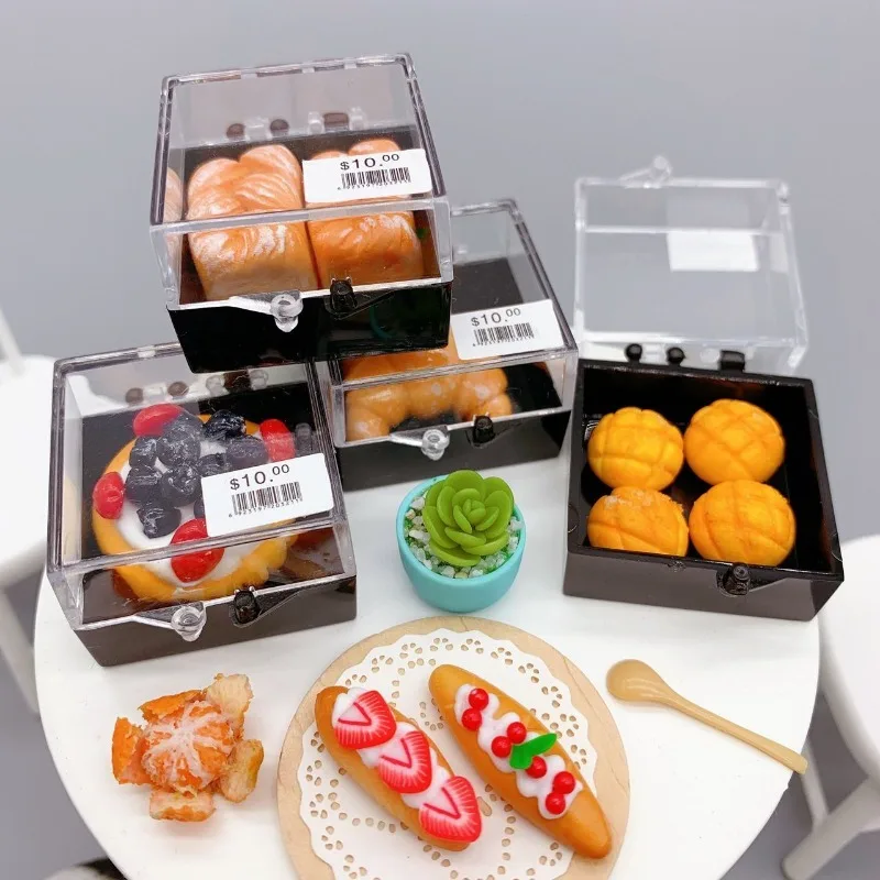 1/12 Scale Dollhouse Food Miniature Cake Bread Model DIY Dessert Mini Food for BJD Doll House Kitchen Furniture Accessories
1/12 Scale Dollhouse Food Miniature Cake Bread Model DIY Dessert Mini Food for BJD Doll House Kitchen Furniture Accessories