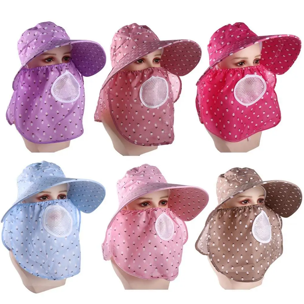 Hat Casual Cover Face Mother Sun Hat Outdoor Big Brim Summer UV Protection Bucket Hat With Neck Flap Women Sun Hat
Hat Casual Cover Face Mother Sun Hat Outdoor Big Brim Summer UV Protection Bucket Hat With Neck Flap Women Sun Hat