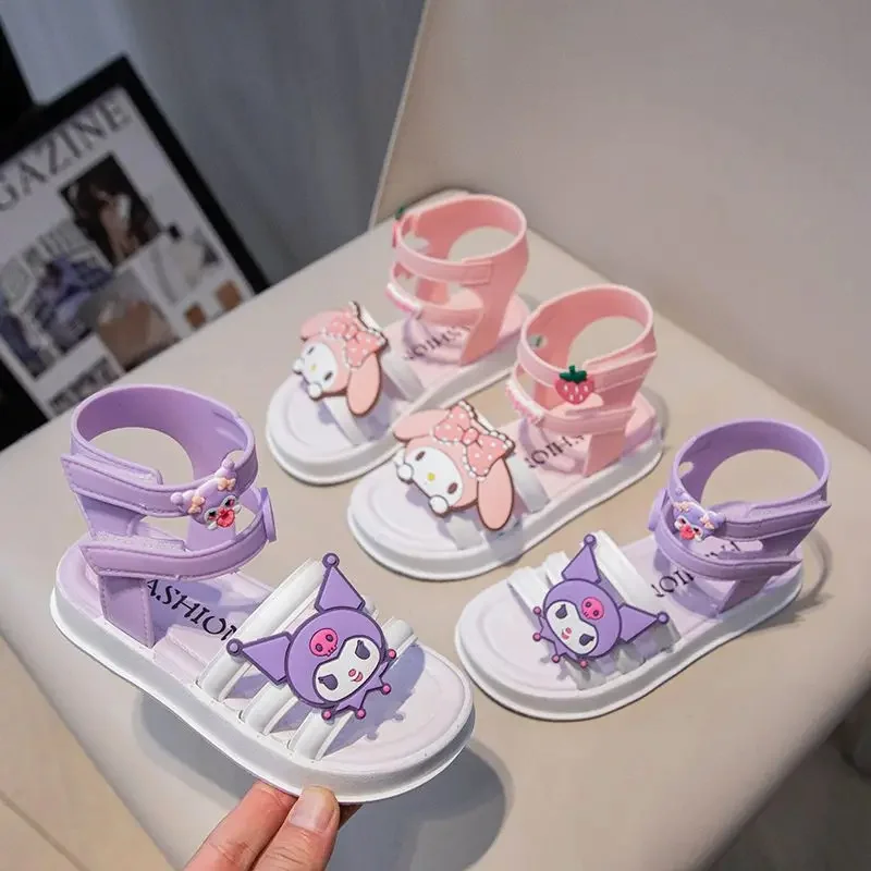 2024 Kuromi Sandal Girls Sanrio Kawaii Anime My Melody Shoes Girly Heart Summer Cute Cartoon Babys Slipper Korean Tide Kid Gift
2024 Kuromi Sandal Girls Sanrio Kawaii Anime My Melody Shoes Girly Heart Summer Cute Cartoon Babys Slipper Korean Tide Kid Gift