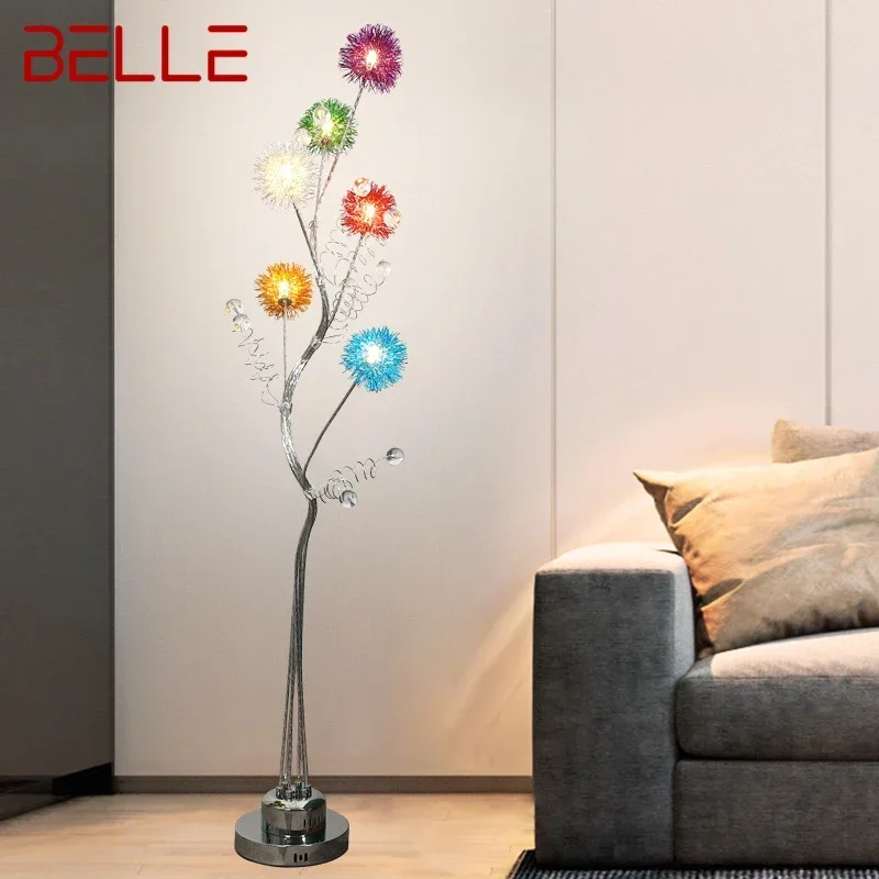 BELLE Modern Colorful Floor Lamp Pastoral Art Iiving Room Bedroom Aluminum Wire LED Fork Decorative Standing Lightanding Light
BELLE Modern Colorful Floor Lamp Pastoral Art Iiving Room Bedroom Aluminum Wire LED Fork Decorative Standing Lightanding Light