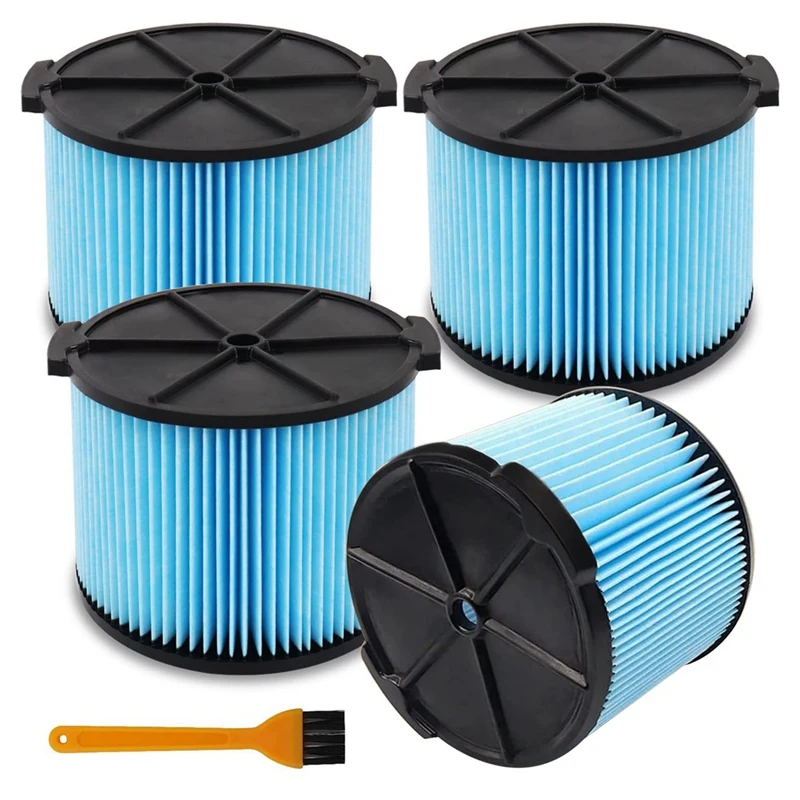 4 Pack VF3500 3-Layer Fine Dust Pleated Paper Filter For RIDGID 3 To 4.5 Gallon Wet/Dry Shop Vacuums Cleanning Spare Parts
4 Pack VF3500 3-Layer Fine Dust Pleated Paper Filter For RIDGID 3 To 4.5 Gallon Wet/Dry Shop Vacuums Cleanning Spare Parts