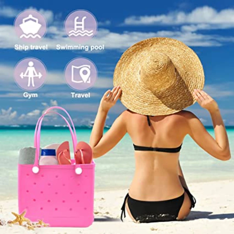 Outdoor fashion EVA hole bag Beach bag storage bag handbag pet bag hole big bag Waterproof Washable Crossbody Bag
Outdoor fashion EVA hole bag Beach bag storage bag handbag pet bag hole big bag Waterproof Washable Crossbody Bag