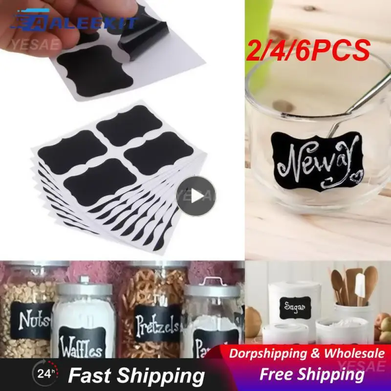 2/4/6PCS Blackboard Labels Versatile Stylish Design Practical Innovative High-quality Trendy Versatile Blackboard Stickers
2/4/6PCS Blackboard Labels Versatile Stylish Design Practical Innovative High-quality Trendy Versatile Blackboard Stickers