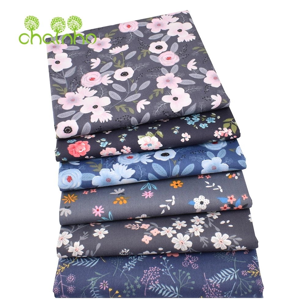 Chainho,Printed Twill Weave Cotton Fabric,DIY Sewing Quilting Material,Patchwork Cloth,Deep Floral Series,3 Specification,CC214
Chainho,Printed Twill Weave Cotton Fabric,DIY Sewing Quilting Material,Patchwork Cloth,Deep Floral Series,3 Specification,CC214