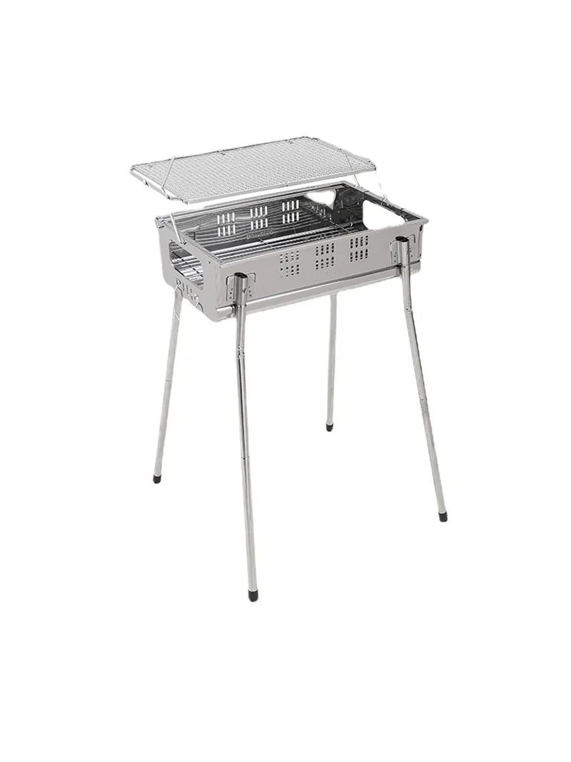 ZL Stainless Steel Lifting BBQ Grill Grill Foldable Barbecue Stove Stove Tool
ZL Stainless Steel Lifting BBQ Grill Grill Foldable Barbecue Stove Stove Tool