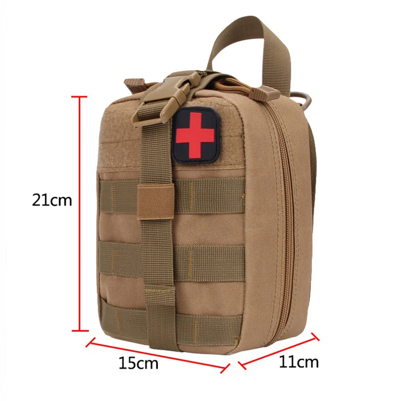 

Tactical Bag Military Medical EDC Waist Belt Pack EmergencyTools Hunting Vest Pack Outdoor First Aid Kit Camping Survival Pouch