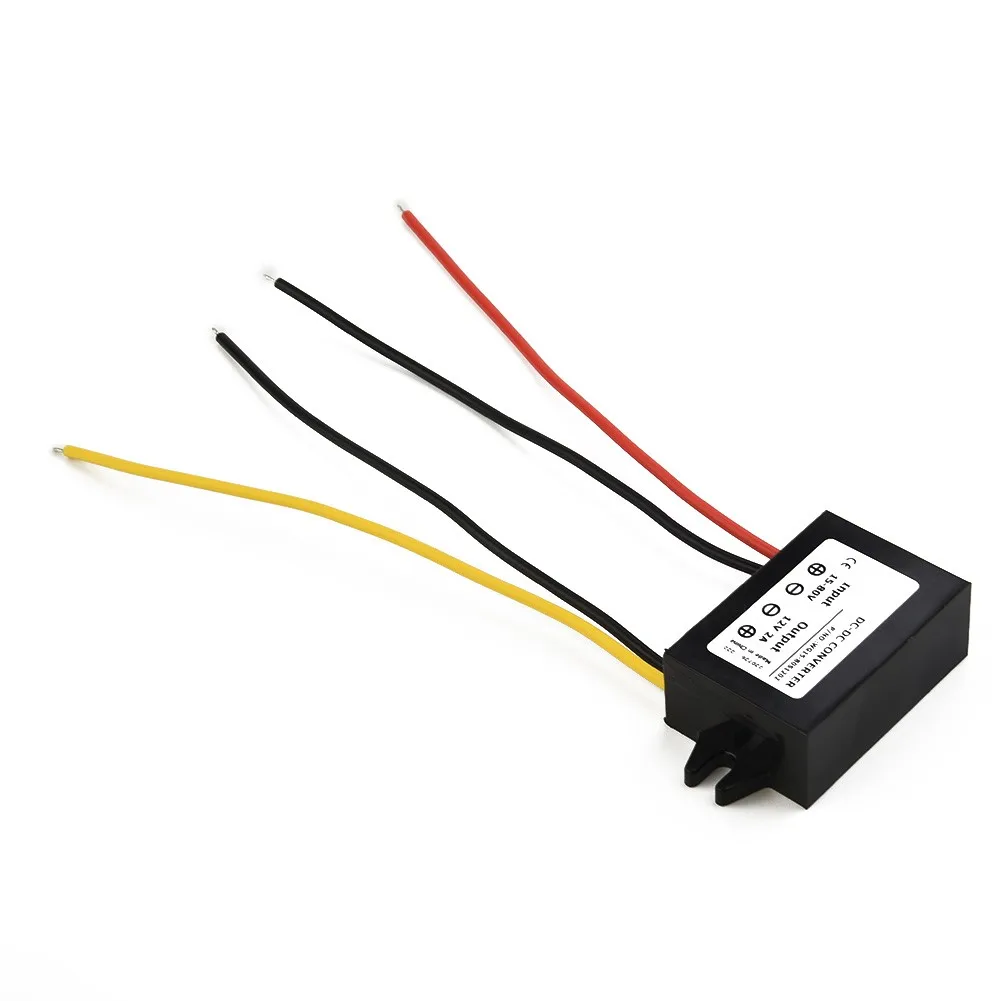 Regulator Switching DC Accessory Black Converter Module Moistureproof Shockproof 18V 24V 36V 48V 60V To 12V 2A
Regulator Switching DC Accessory Black Converter Module Moistureproof Shockproof 18V 24V 36V 48V 60V To 12V 2A