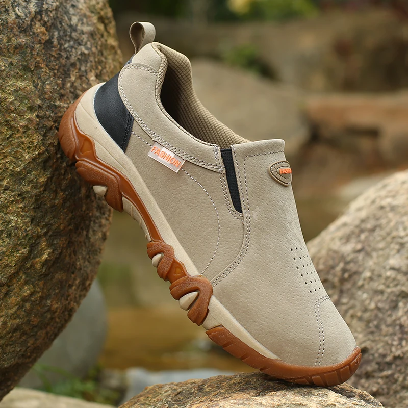 

Men's Sneakers Men's Slip Resistant Hiking Outdoor Hiking Boots Trail Shoes Zapatos De Hombre Plus Size 39-47