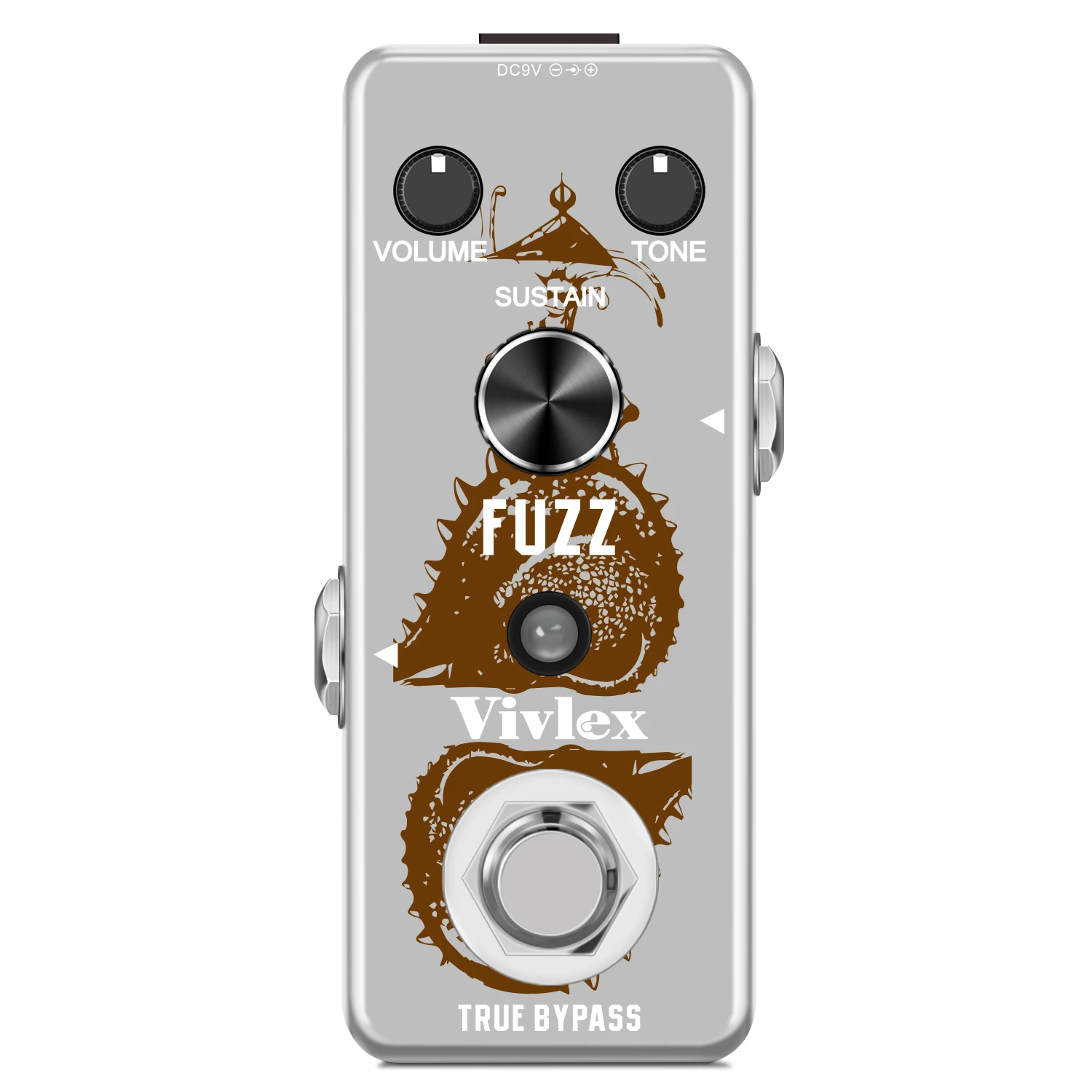 Vivlex LEF-306 Fuzz Pedal For Electric Guitar & Bass Traditional Fuzz Effect Full Metal Shell True Bypass
Vivlex LEF-306 Fuzz Pedal For Electric Guitar & Bass Traditional Fuzz Effect Full Metal Shell True Bypass