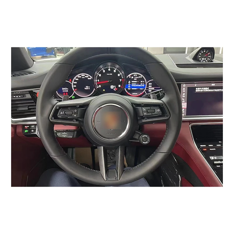 Environmentally Friendly Materials Leather Steering Wheel Strong Friction Force Steering Wheel For Porsche Panamera 2013
Environmentally Friendly Materials Leather Steering Wheel Strong Friction Force Steering Wheel For Porsche Panamera 2013