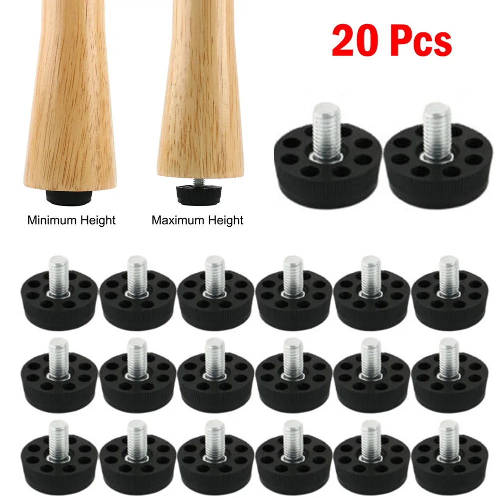 Furniture Table Part Leveling Feet 8 Holes Adjustable Easy To Install M8 Male Plastic And Metal Screw On Brand New
Furniture Table Part Leveling Feet 8 Holes Adjustable Easy To Install M8 Male Plastic And Metal Screw On Brand New