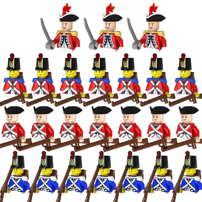 Military Building Blocks Toys Empire Governor Navy Red Blue Soldier Action Figures Battlefield Bricks Combination Set Boys Gift
Military Building Blocks Toys Empire Governor Navy Red Blue Soldier Action Figures Battlefield Bricks Combination Set Boys Gift