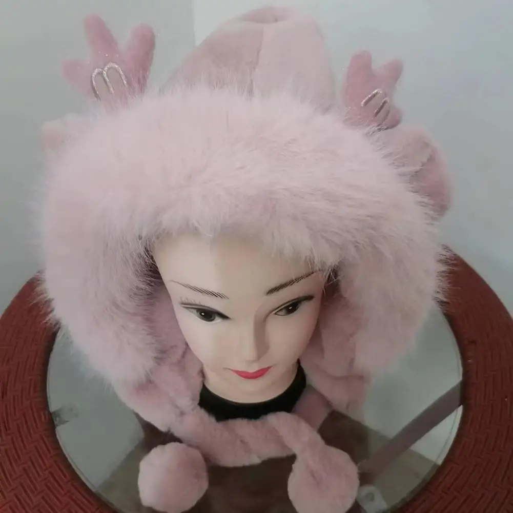 This plush hat is suitable for outdoor activities in autumn and winter, travel, outdoor, daily life, cycling, etc.
This plush hat is suitable for outdoor activities in autumn and winter, travel, outdoor, daily life, cycling, etc.