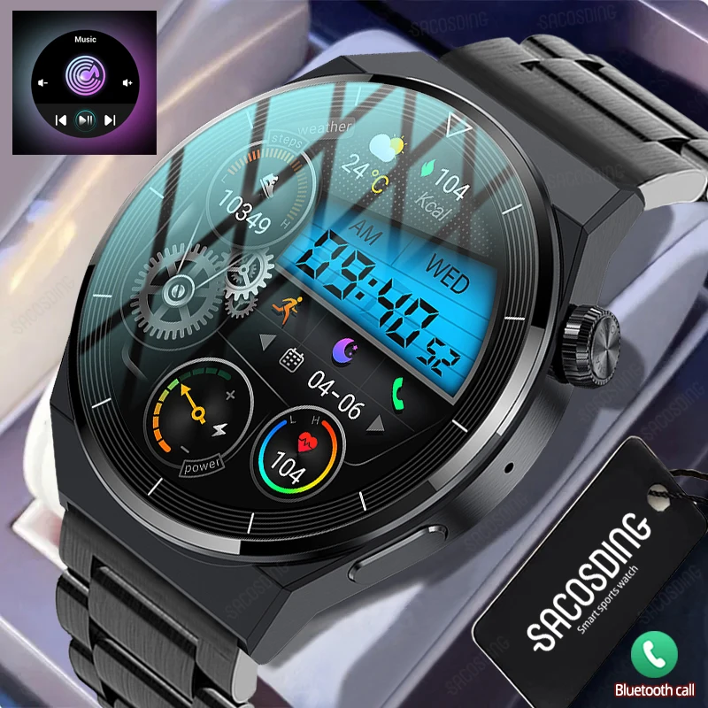 For Huawei Xiaomi NFC Smart Watch Men GT3 Pro AMOLED 390*390 HD Screen Heart Rate Bluetooth Call IP68 Waterproof SmartWatch 2023
For Huawei Xiaomi NFC Smart Watch Men GT3 Pro AMOLED 390*390 HD Screen Heart Rate Bluetooth Call IP68 Waterproof SmartWatch 2023
