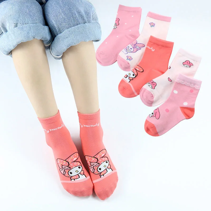 Kawaii Sanrio Children Socks My Melody Autumn and Winter New Warm Sweat Uptake Anti-Odour Floor Home Socks Kids Toys Funny Gifts
Kawaii Sanrio Children Socks My Melody Autumn and Winter New Warm Sweat Uptake Anti-Odour Floor Home Socks Kids Toys Funny Gifts