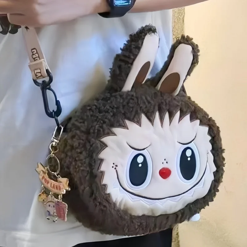 Labubu Cartoon Plush Crossboday Bag Kawaii Popmarts Brown Monster Kid Messenger Bag Cute Plush Makeup Bag Purse Wallet For Women
Labubu Cartoon Plush Crossboday Bag Kawaii Popmarts Brown Monster Kid Messenger Bag Cute Plush Makeup Bag Purse Wallet For Women