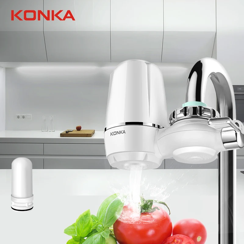 Смеситель для водопроводного очистителя KONKA, съемный моющийся фильтр, небольшая физическая фильтрация для дома Kictchen, один фильтрующий элемент
Смеситель для водопроводного очистителя KONKA, съемный моющийся фильтр, небольшая физическая фильтрация для дома Kictchen, один фильтрующий элемент