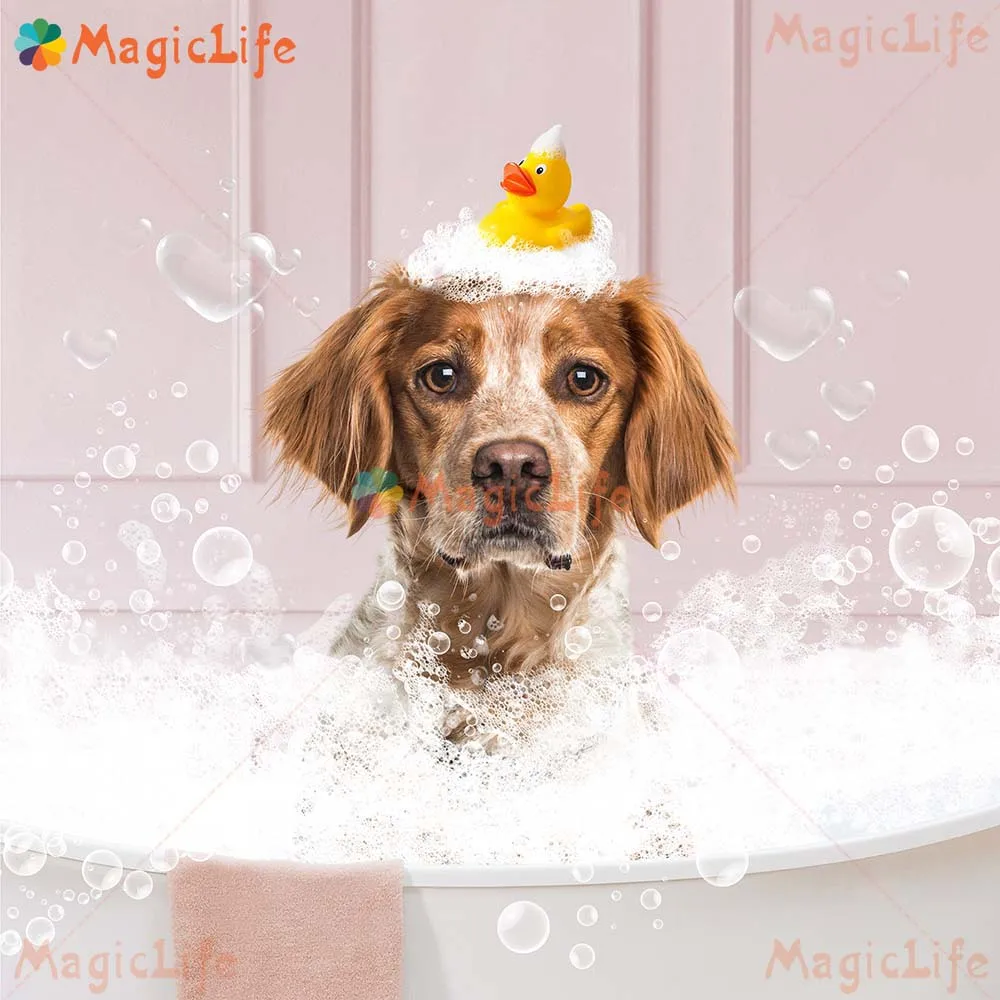 Custom Bathing Dog Animal Pet Photo Poster Wall Art Canvas Painting Wall Pictures For Living Room Decor Posters Unframed
Custom Bathing Dog Animal Pet Photo Poster Wall Art Canvas Painting Wall Pictures For Living Room Decor Posters Unframed