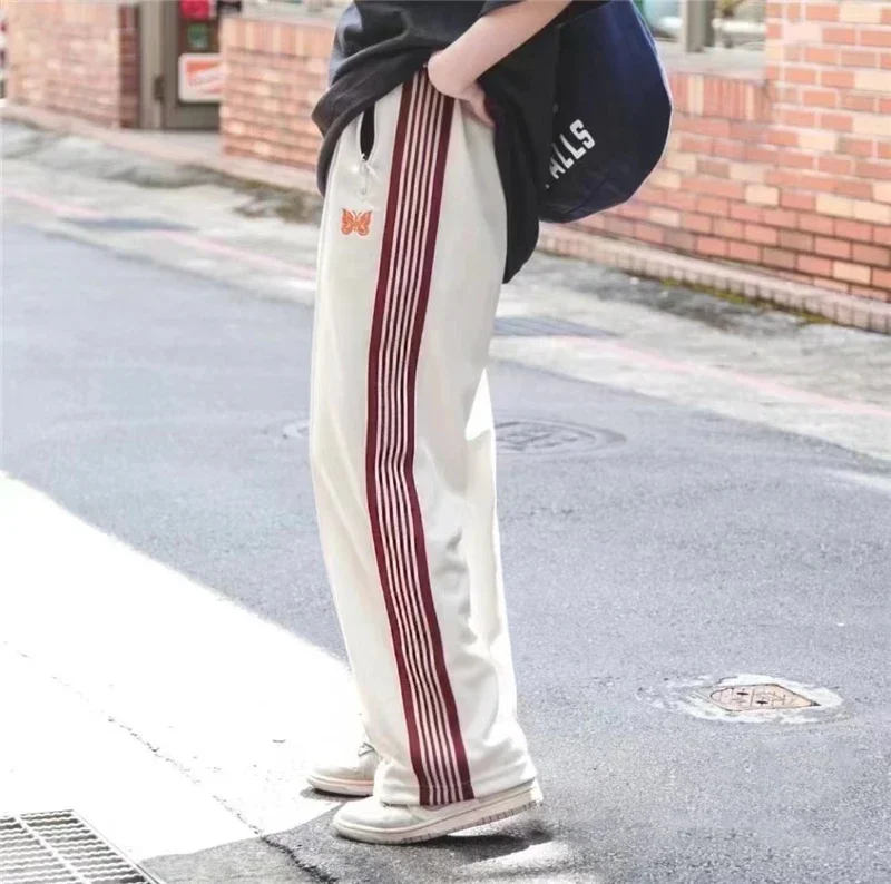 Needles Pants Men Women 1:1 High Quality Embroidered Butterfly Needles Track Pants Straight AWGE Trousers
Needles Pants Men Women 1:1 High Quality Embroidered Butterfly Needles Track Pants Straight AWGE Trousers