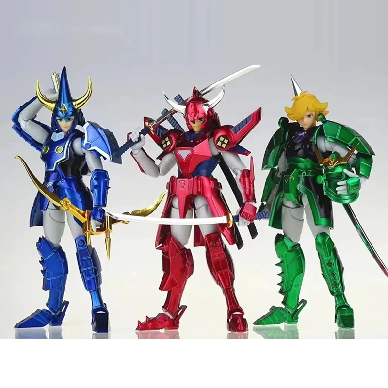 

Armor Plus Koo Yoroiden Samurai Troopers Ronin Warriors Ryo Sanada Hashiba Touma Seiji Date Double Armors Object Action Figure