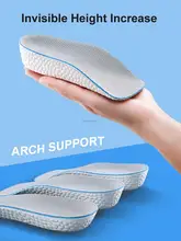 Increase Height Insoles Arch Supports Orthotics Inserts Light Weight Lift for Men Women Shoes Pads 1.5/2.5/3.5CM Heighten Lift
Increase Height Insoles Arch Supports Orthotics Inserts Light Weight Lift for Men Women Shoes Pads 1.5/2.5/3.5CM Heighten Lift