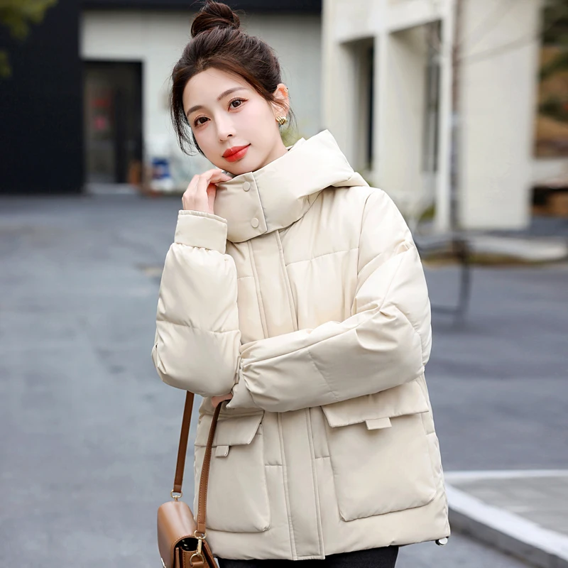 Winter Jackets for Women 2023 New Fashion Thick Warm Woman Coat Hooded Korean Style High Quality Zipper Short Parkas
Winter Jackets for Women 2023 New Fashion Thick Warm Woman Coat Hooded Korean Style High Quality Zipper Short Parkas
