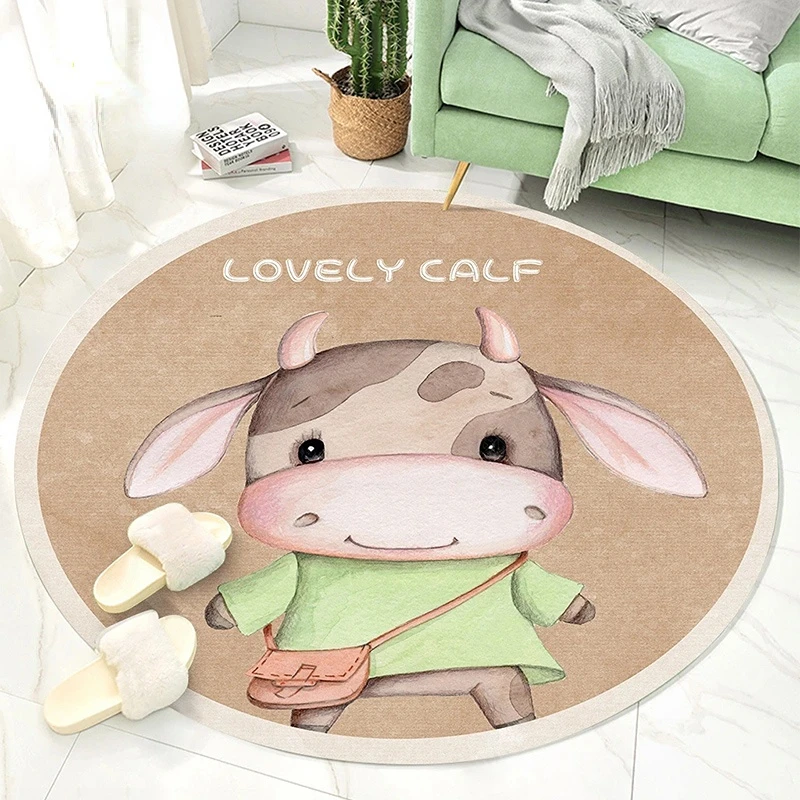Rug Carpet Living Room Bedroom Bedside Blanket Round Cartoon Coffee Table Computer Chair Floor Mat Household Light Luxury Mats
Rug Carpet Living Room Bedroom Bedside Blanket Round Cartoon Coffee Table Computer Chair Floor Mat Household Light Luxury Mats
