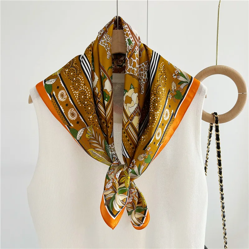 2023 Fashion 100% Real Silk Square Scarf Women Neckerchief Hairbands Foulard Female Scarves Wrap Kerchief Mulberry Hijab Shawls
2023 Fashion 100% Real Silk Square Scarf Women Neckerchief Hairbands Foulard Female Scarves Wrap Kerchief Mulberry Hijab Shawls
