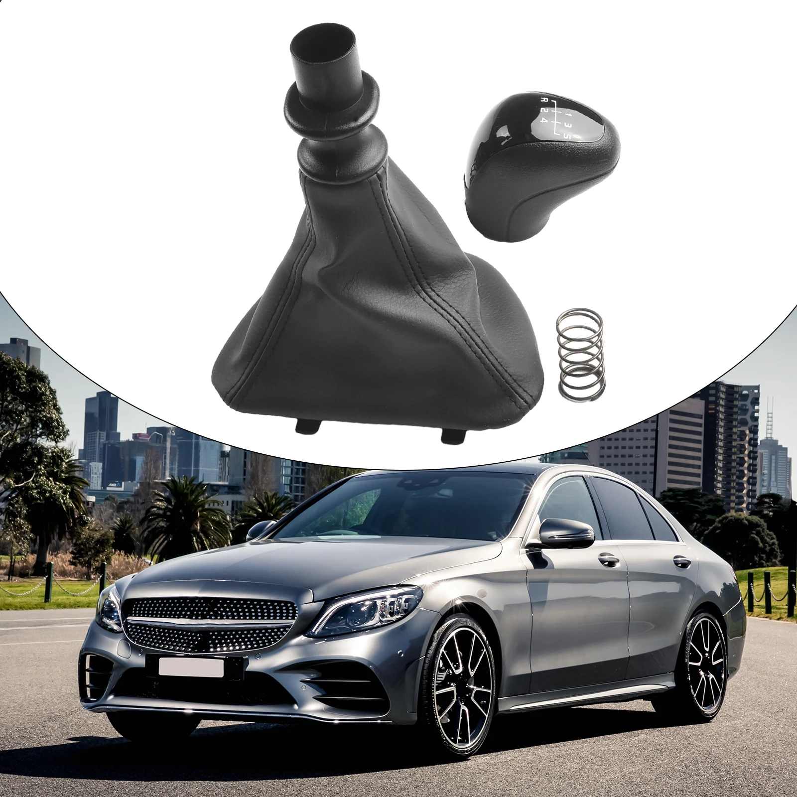 Modern Design Gear Shift Knob w Gaitor Boot Cover LHD Perfect Fit for Mercedes W639 VITO 200310 Long lasting Performance
Modern Design Gear Shift Knob w Gaitor Boot Cover LHD Perfect Fit for Mercedes W639 VITO 200310 Long lasting Performance