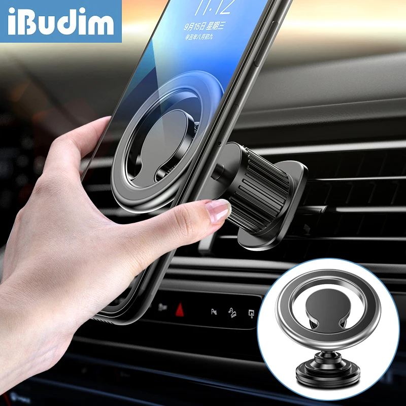iBudim Magnetic Car Air Vent Clip Mount Universal Car Dashboard Mobile Phone Holder Stand Magnet Phone Bracket for iPhone 13 12
iBudim Magnetic Car Air Vent Clip Mount Universal Car Dashboard Mobile Phone Holder Stand Magnet Phone Bracket for iPhone 13 12