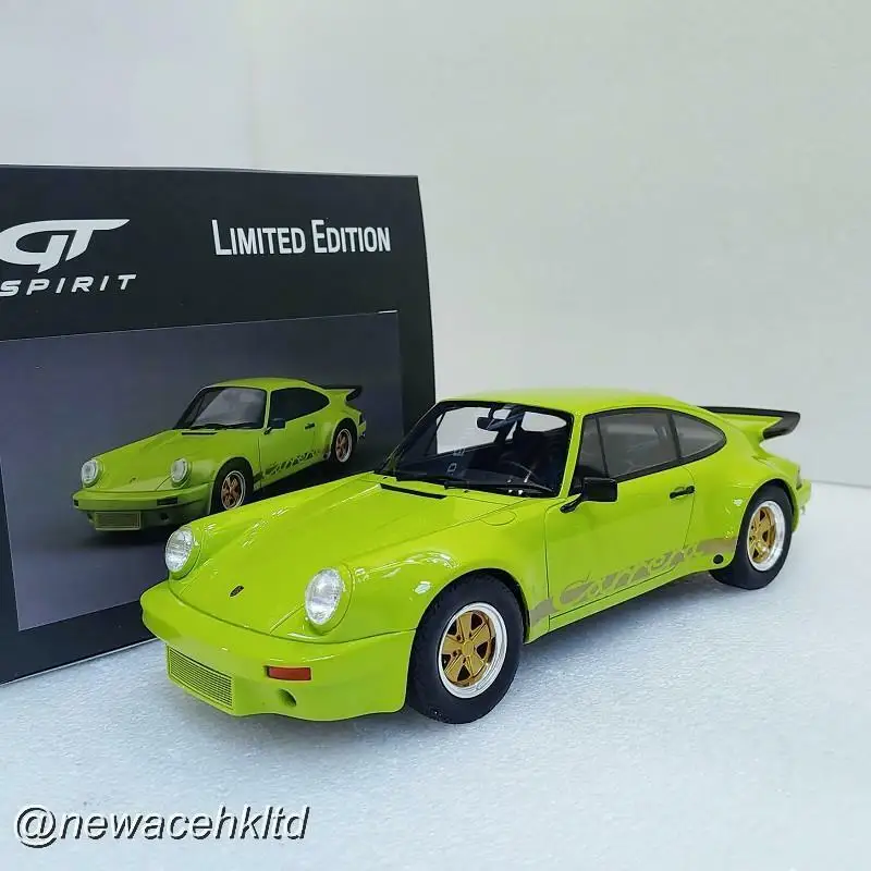 

911 RS 3.0 Green 1974 GT SPIRIT MODEL 1/18 #GT822 Resin Model Car Collection Limited Edition Hobby Toys