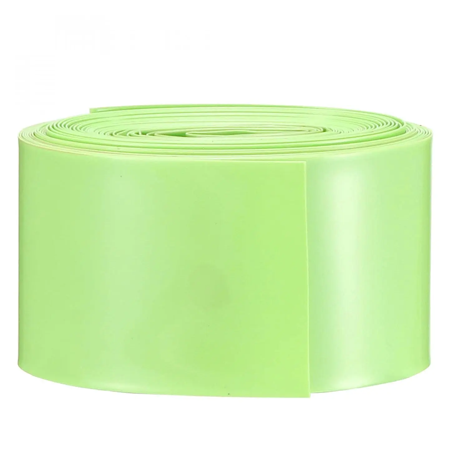 

Keszoox 29.5mm Flat PVC Heat Shrink Tubing Battery Wrap 5m Length for 18650 Battery Bright Green