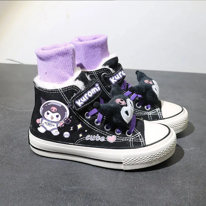 2022 Kuromi Canvas Shoes New Autumn Kawaii Sanrio Cartoon Children's Casual Shoes Outdoor Flat Shoes Kids Birthday Gift
2022 Kuromi Canvas Shoes New Autumn Kawaii Sanrio Cartoon Children's Casual Shoes Outdoor Flat Shoes Kids Birthday Gift
