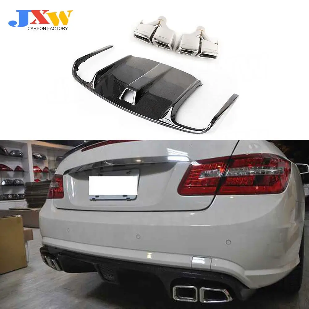 Carbon Fiber / FRP Rear Bumper Lip With Exhuast Tips For Benz E Class W207 C207 Coupe E260 E300 E350 Sport Coupe 2009-2012
Carbon Fiber / FRP Rear Bumper Lip With Exhuast Tips For Benz E Class W207 C207 Coupe E260 E300 E350 Sport Coupe 2009-2012