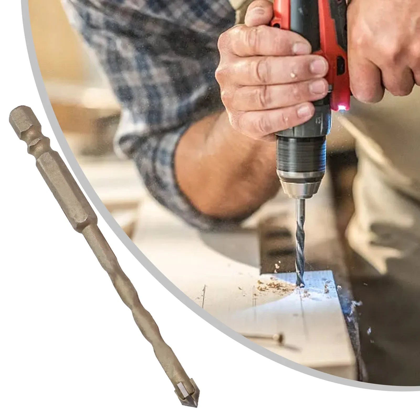 Tile Drill Bits Drill Bit 6/8/10/12mm 98-122mm Hole Cutter Wood Metal Drilling Tools For Glass Ceramic Concrete
Tile Drill Bits Drill Bit 6/8/10/12mm 98-122mm Hole Cutter Wood Metal Drilling Tools For Glass Ceramic Concrete