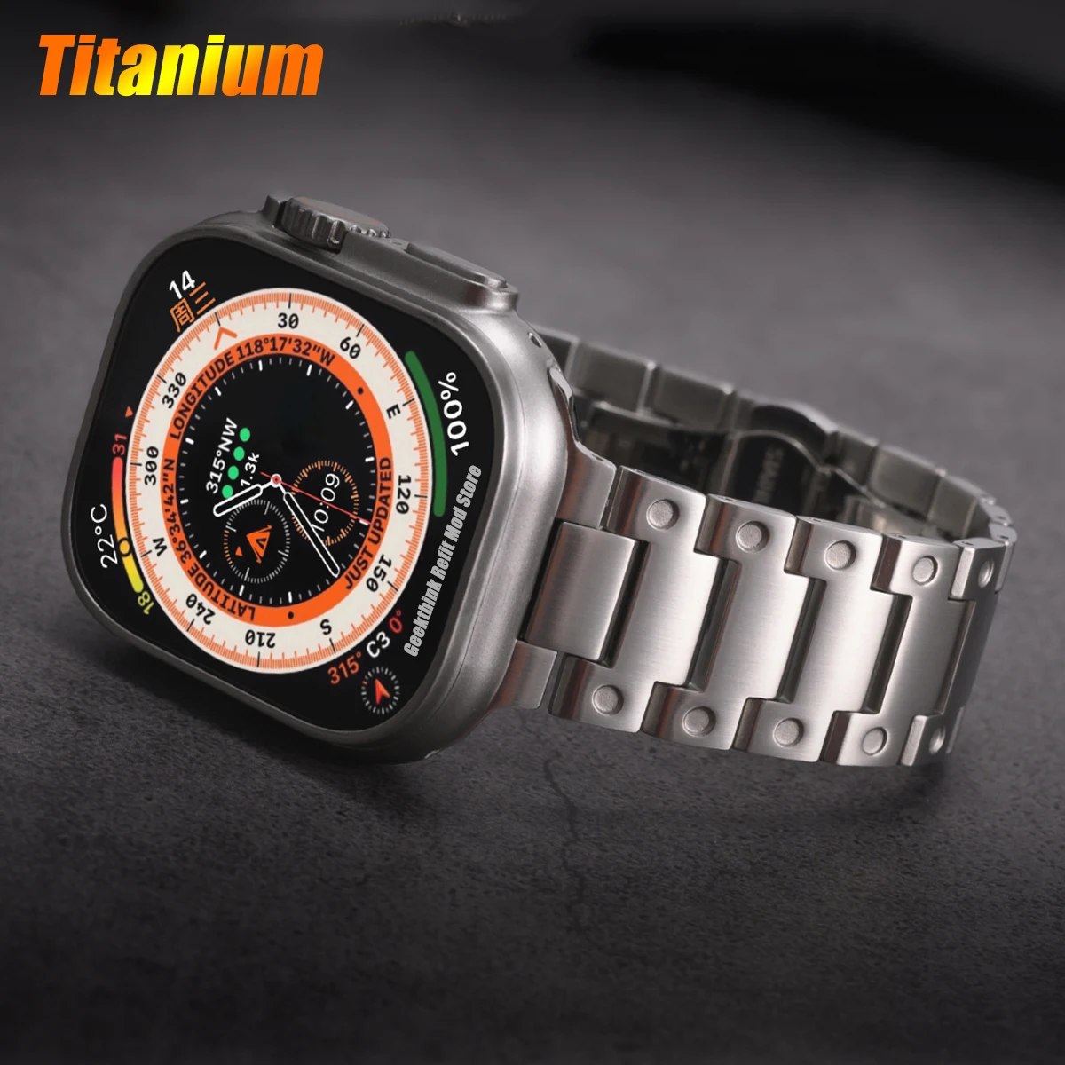 Titanium Strap For Apple Watch Band 49mm Ultra Series 9 8 7 45mm Luxury Business Band For iWatch 6 5 4 44mm 42mm Metal Bracelet
Titanium Strap For Apple Watch Band 49mm Ultra Series 9 8 7 45mm Luxury Business Band For iWatch 6 5 4 44mm 42mm Metal Bracelet
