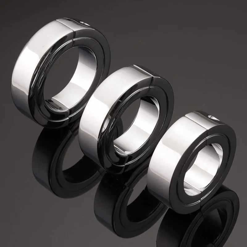 Three Layers Metal Cock Ring Metal Penis Stretcher Delay Time Testicles Enhance Erection Bondage Ejaculation Sex Toys For Men 18 Three Layers Metal Cock Ring Metal Penis Stretcher Delay Time Testicles Enhance Erection Bondage Ejaculation Sex Toys For Men 18