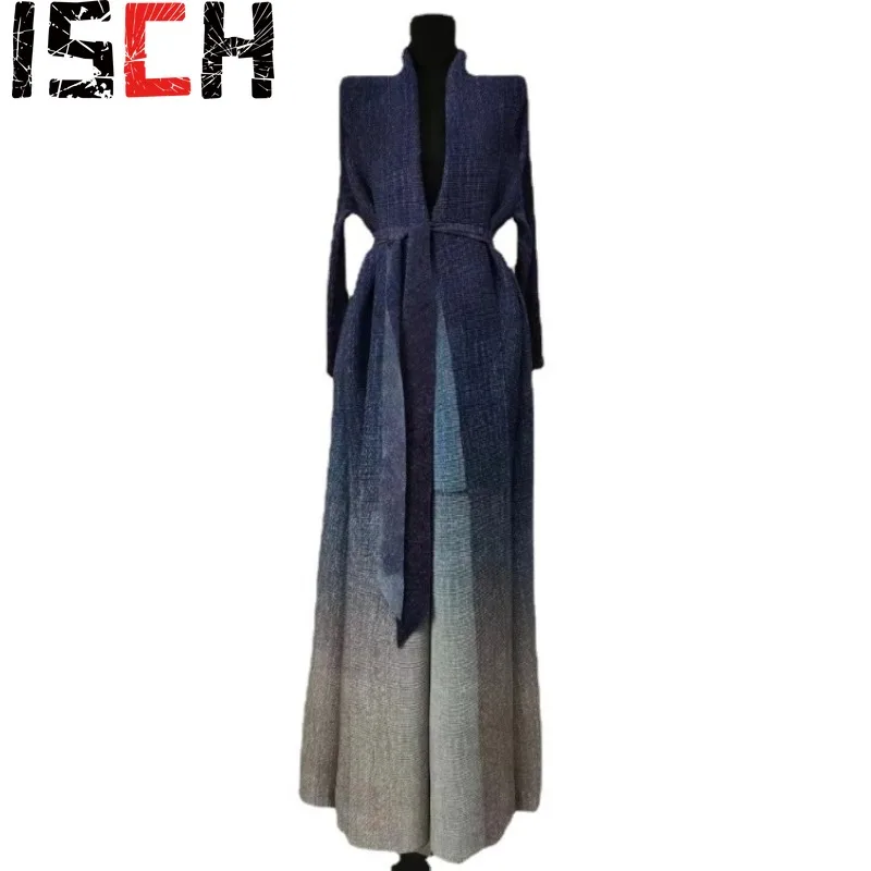 Miyake Original Gradient Color Lengthened Windbreaker 2024 Spring Summer Casual Versatile Long Women's Jacket Loose Plus Size
Miyake Original Gradient Color Lengthened Windbreaker 2024 Spring Summer Casual Versatile Long Women's Jacket Loose Plus Size