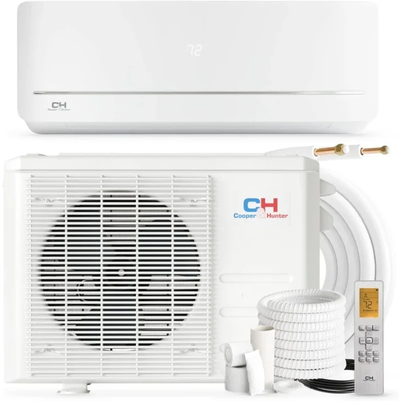 Conditioner and Heater, 12,000 , 115V, 20.8 , Mount Ductless Inverter Pump System
Conditioner and Heater, 12,000 , 115V, 20.8 , Mount Ductless Inverter Pump System
