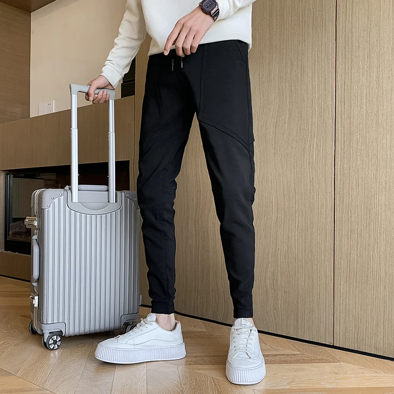 Spring Summer New Ankle Length Harem Pants For Men Clothing All Match Slim Fit Casual Hip Hop Streetwear Trousers Black 28-36
Spring Summer New Ankle Length Harem Pants For Men Clothing All Match Slim Fit Casual Hip Hop Streetwear Trousers Black 28-36